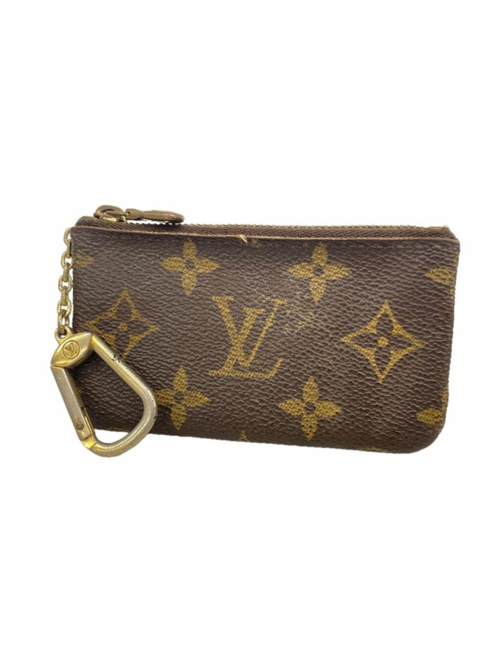 Louis Vuitton Coin Purse Monogram Pochette Cles Brown